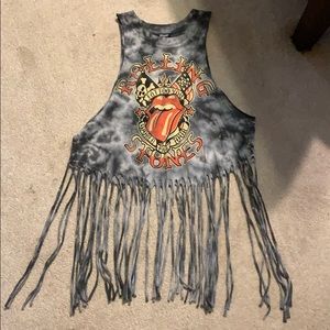 Rolling stone tank top